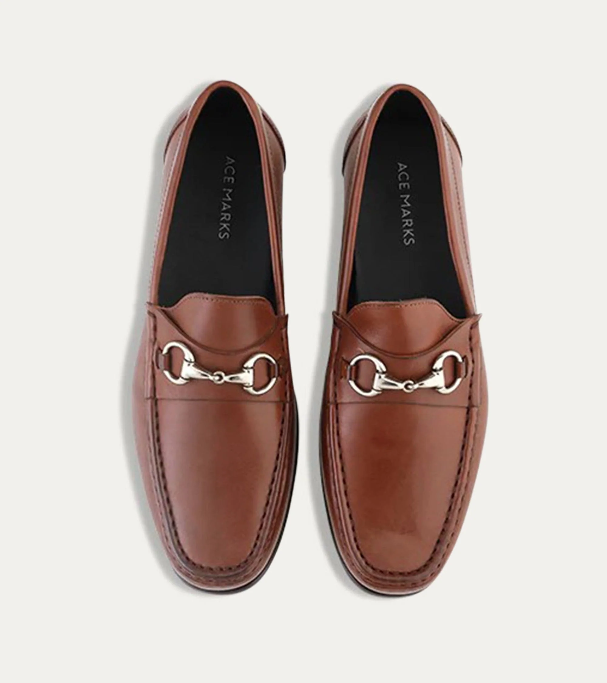 Berto Moccasin In Brown Leather - Image 4