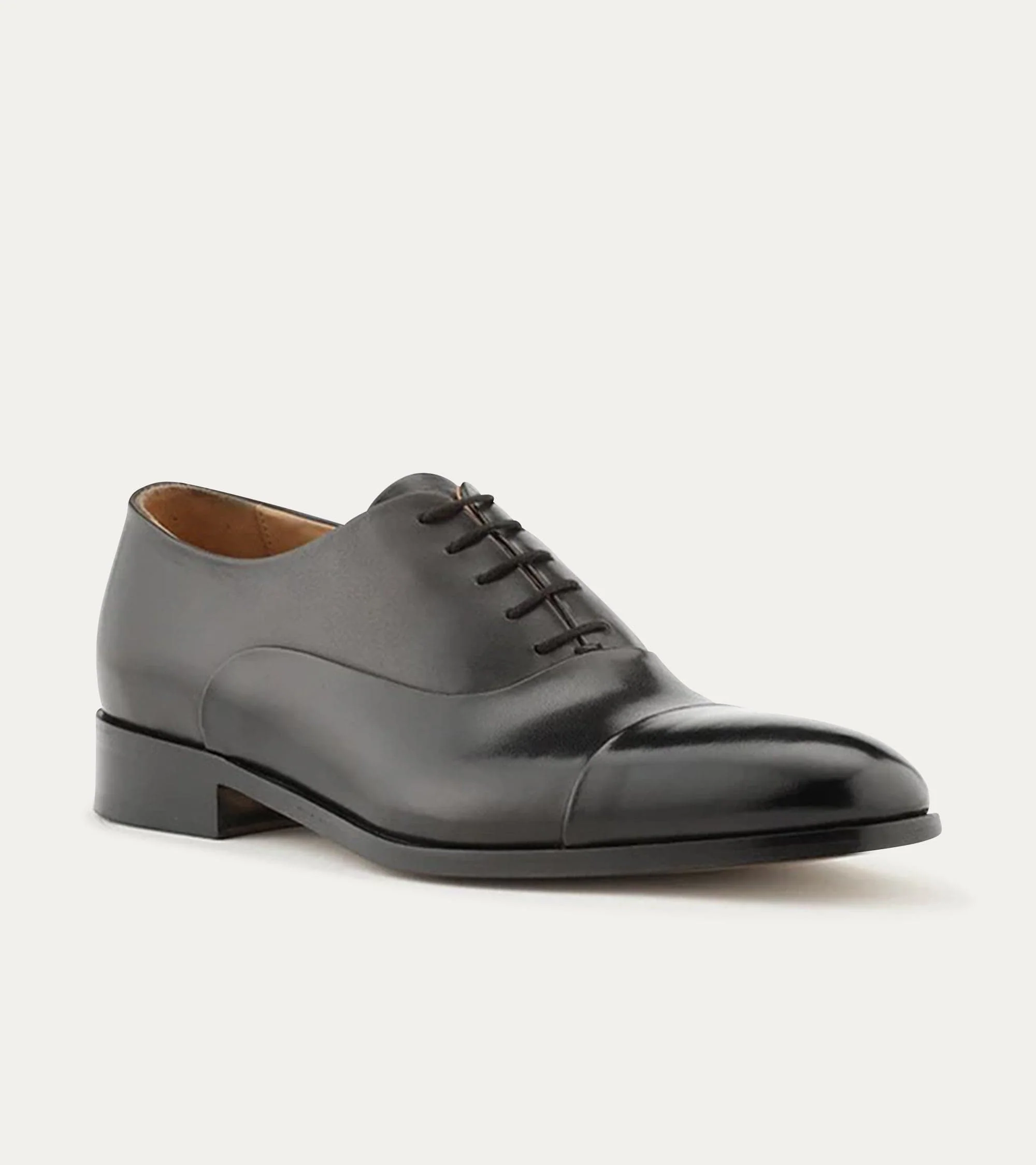 Cap Toe Oxford Black Antique - Image 3