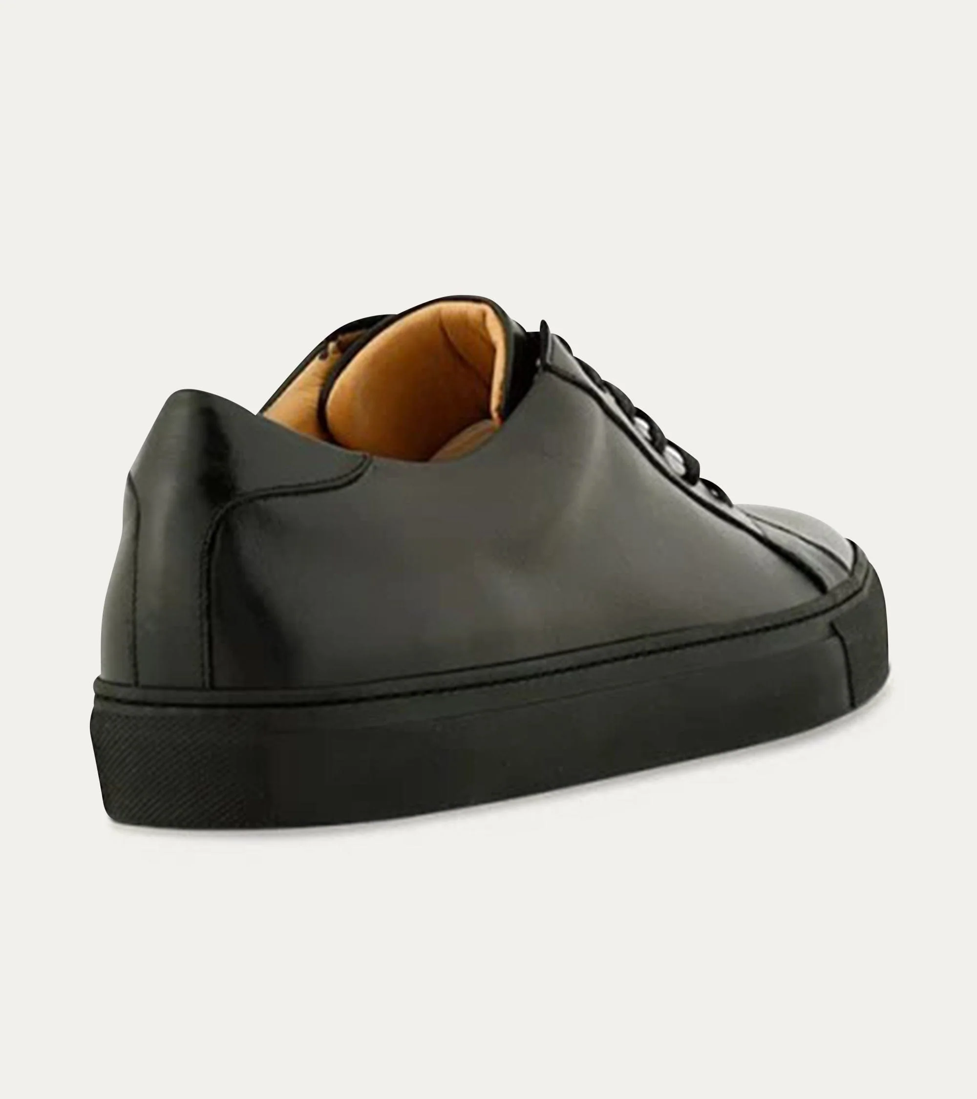 Dress Sneakers In Black With Black Outsole - Image 3