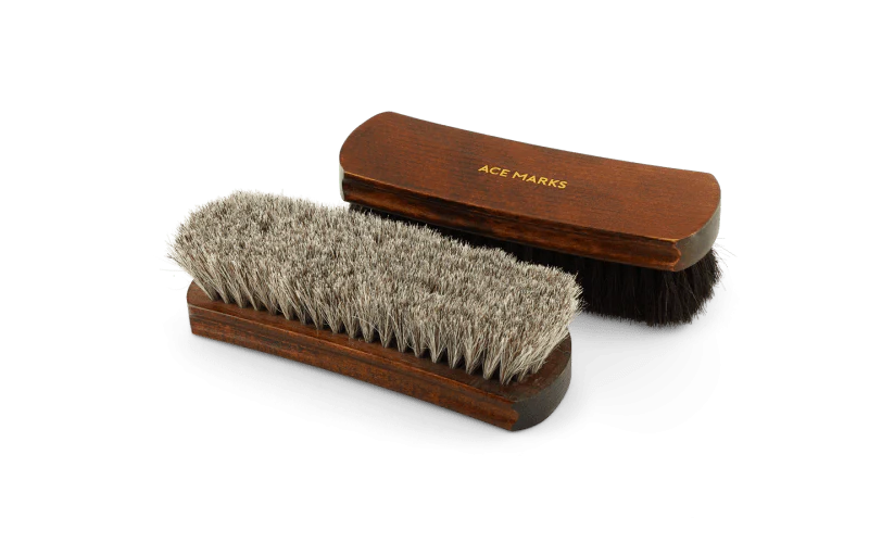 Horse Hair Shoe Shine Brush - Image 3