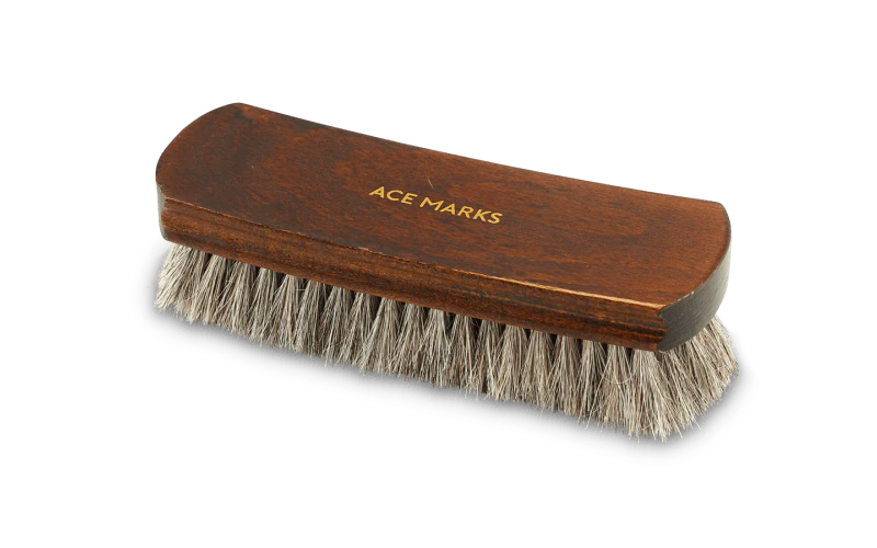 Horse Hair Shoe Shine Brush - Image 6