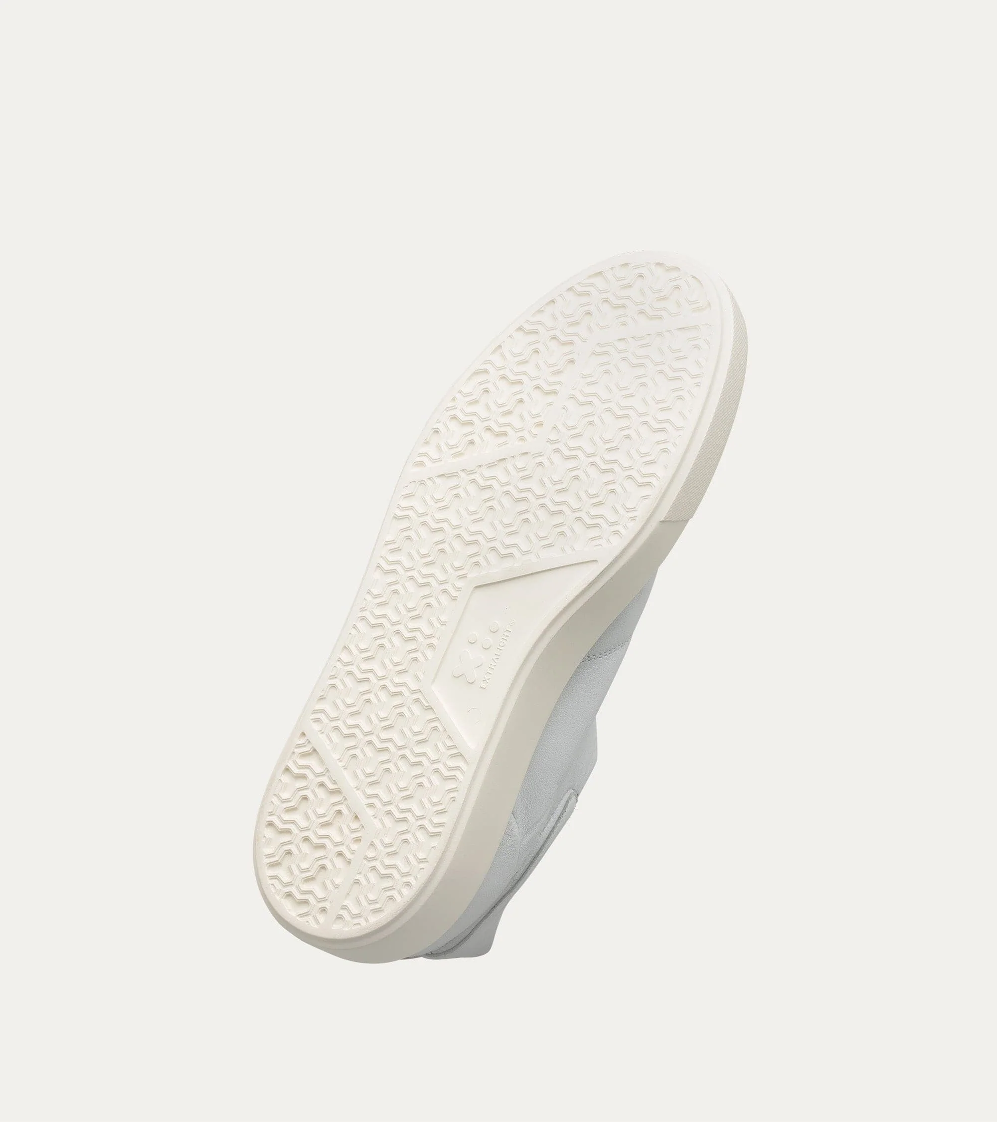 Lightweight Travel Sneaker in Ice White Leather - Image 3