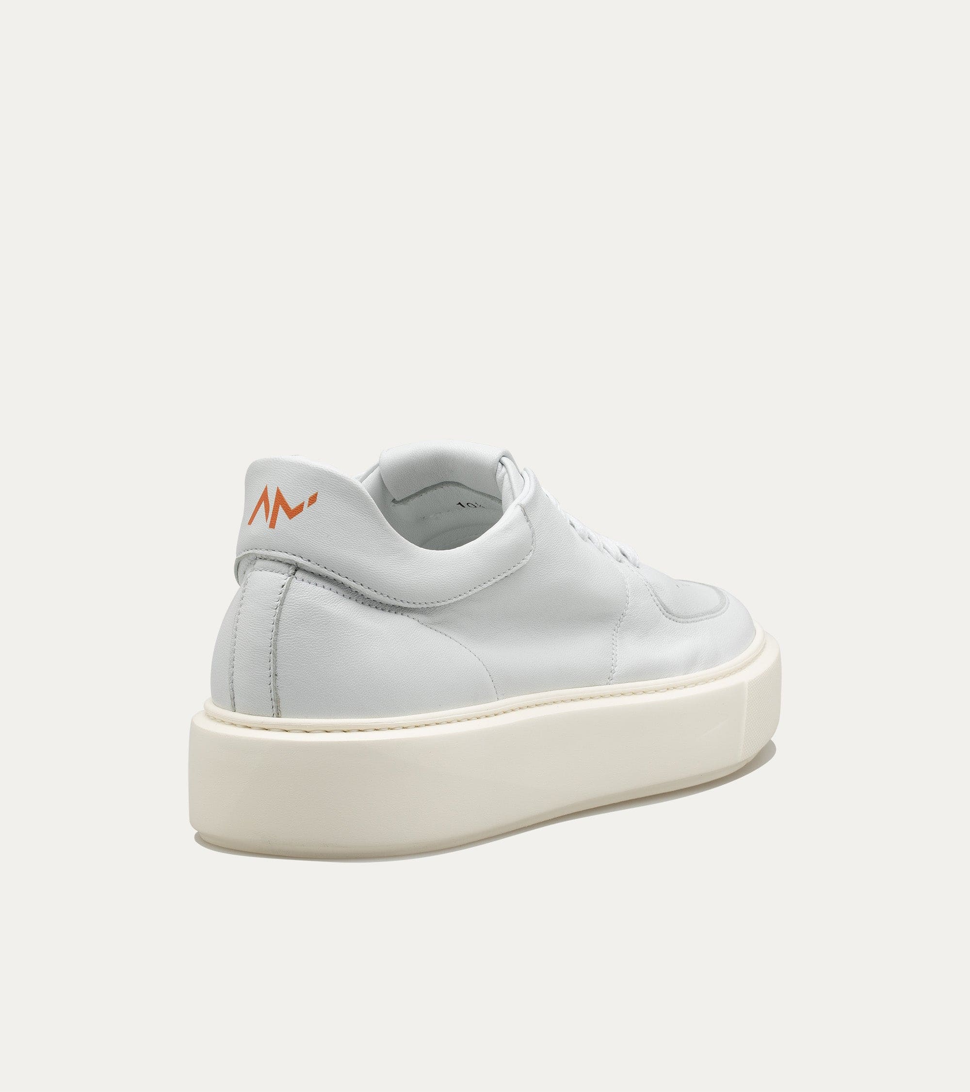 Lightweight Travel Sneaker in Ice White Leather - Image 4