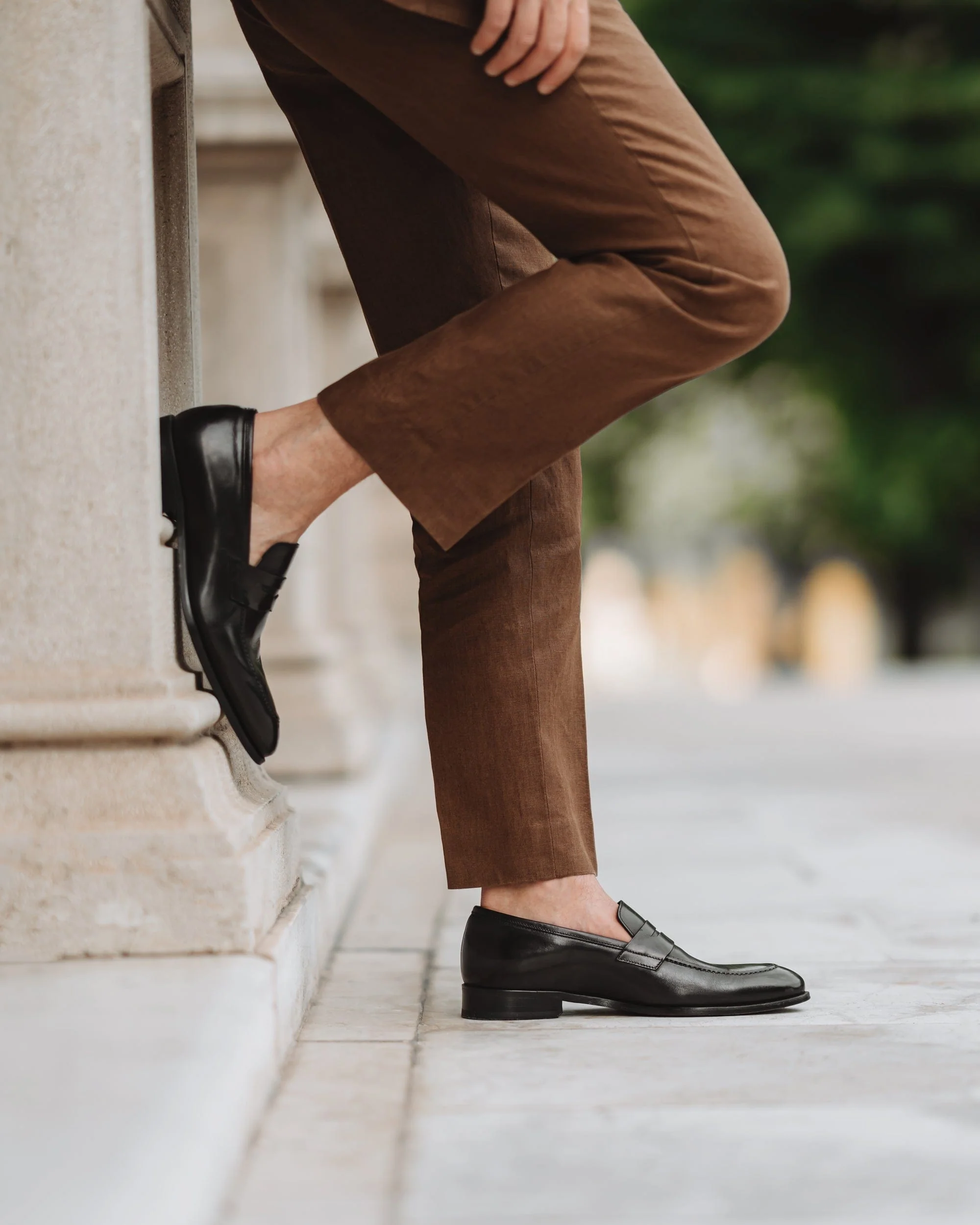 Penny Loafer Black Antique - Image 8