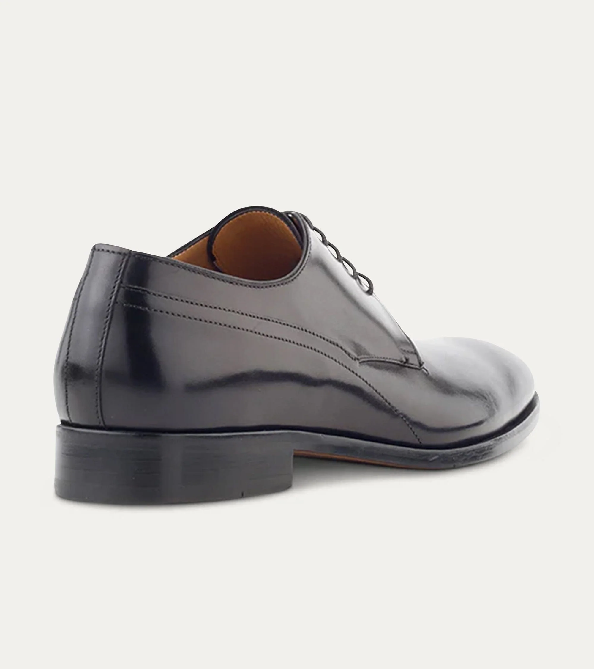 Plain Toe Blucher Black Antique - Image 3