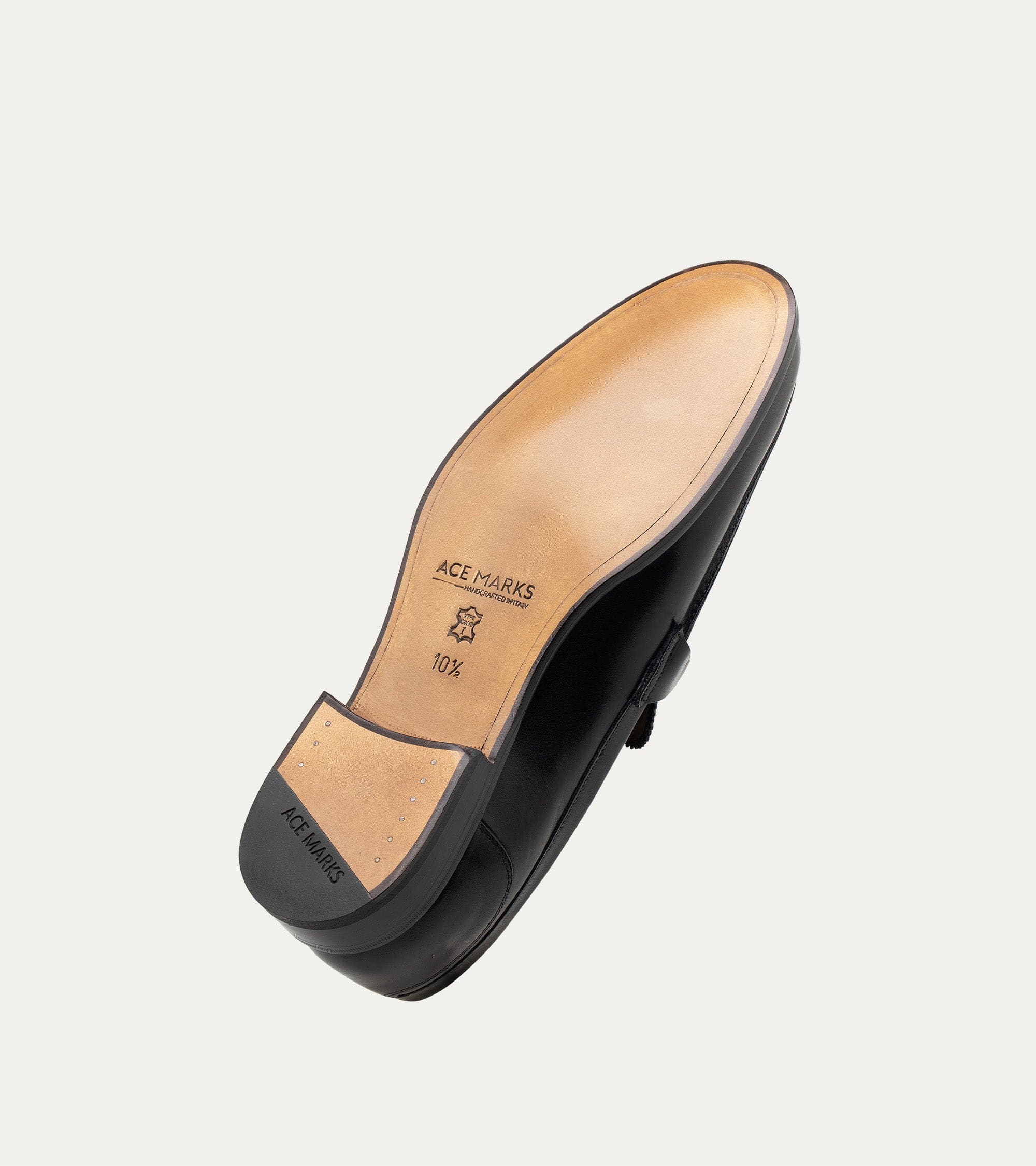 Simon w/Bit Loafer in Black Leather - Image 5