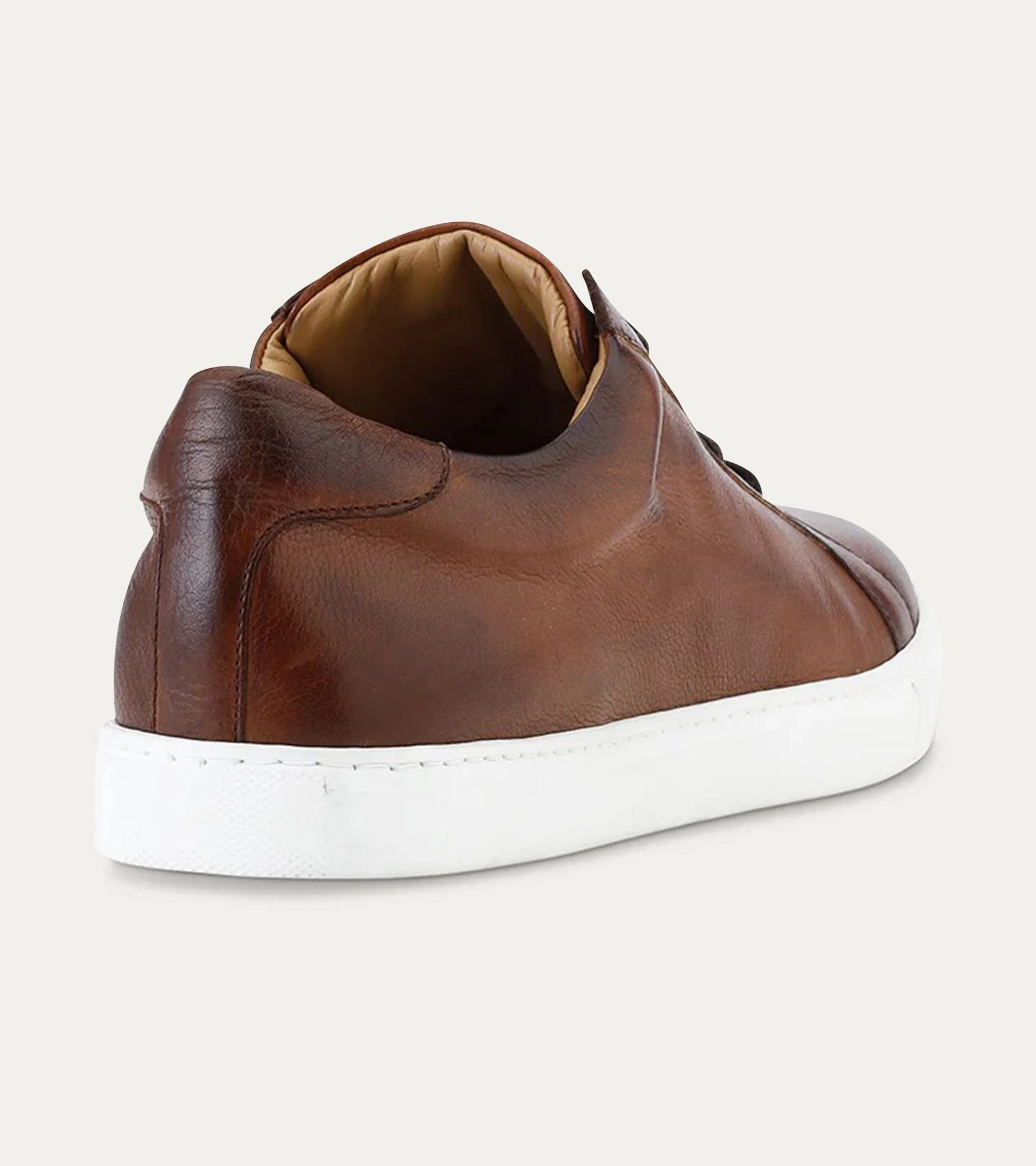 Travel Sneaker In Cuoio Buffalo - Image 3