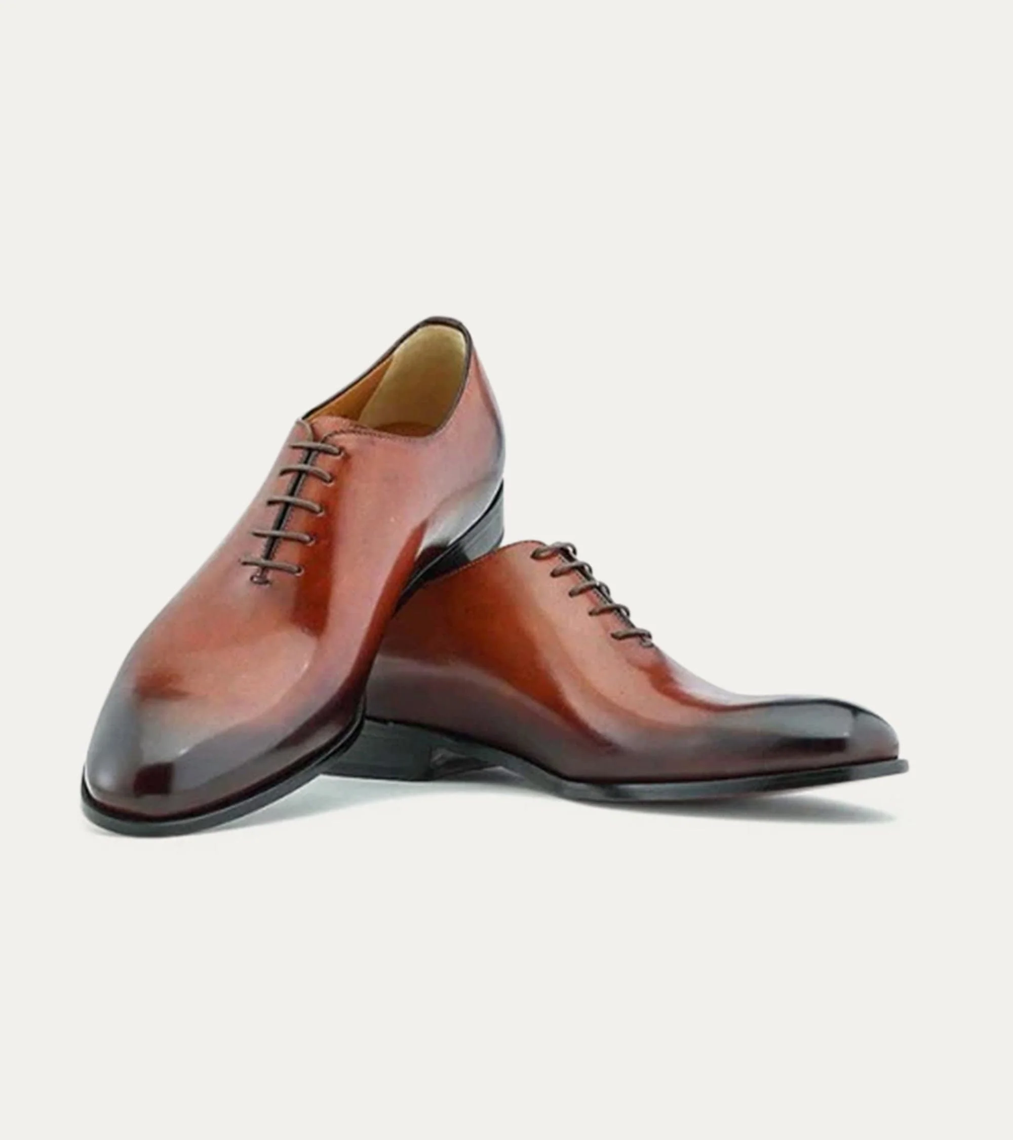 Wholecut Oxford Cognac Tramonto Patina - Image 5