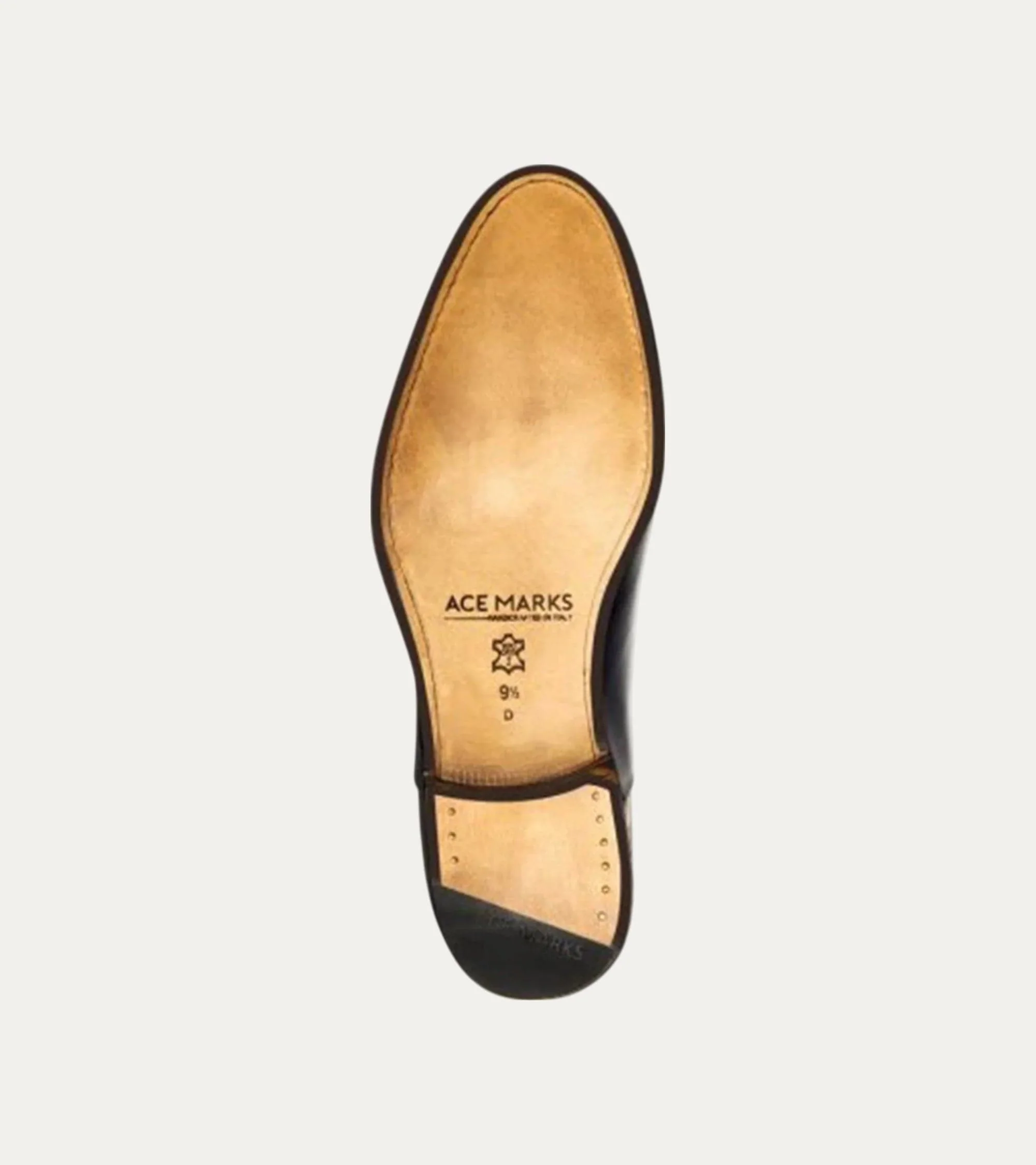 Wholecut Oxford Plain Toe Black Antique - Image 5
