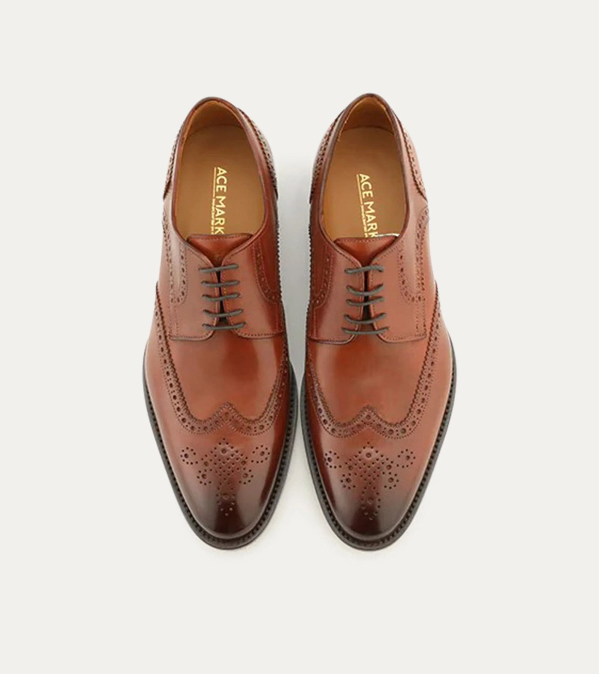 Wingtip Cognac Antique - Image 5